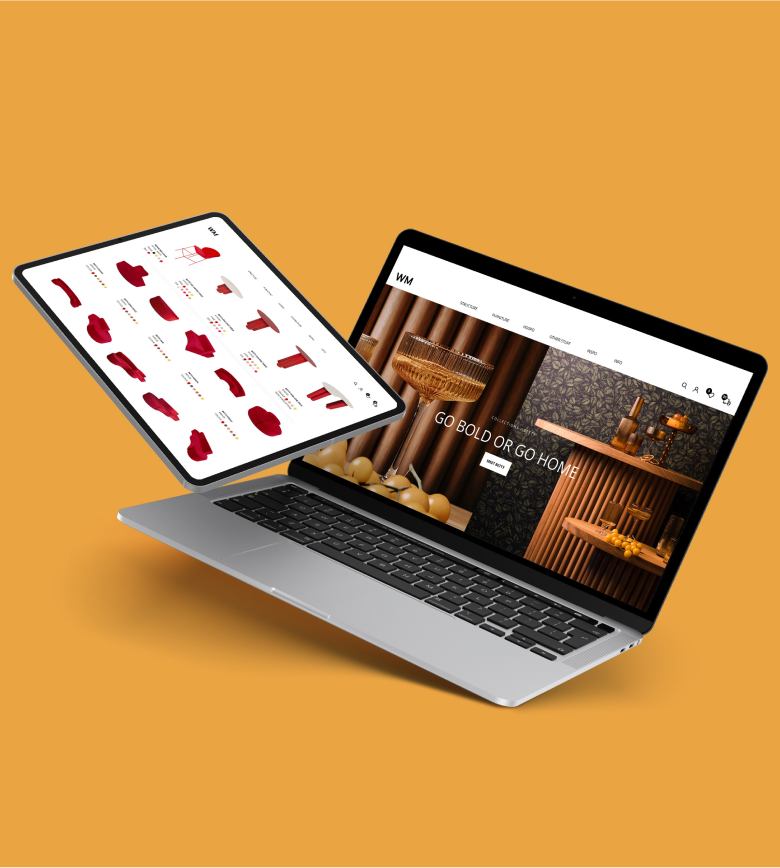 White Marquee Portfolio feature centre